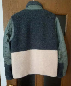 Neighborhood Ma-1 Colorblock Fleece Flight Jacket