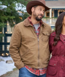 Antonio Cayonne Christmas Under The Lights 2024 Brown Jacket