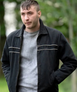 Ryan Bottomley Sherwood Black Cotton Jacket