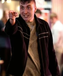 Ryan Bottomley Sherwood Black Cotton Jacket