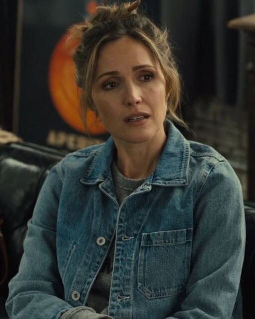 Platonic 2023 Rose Byrne Denim Jacket