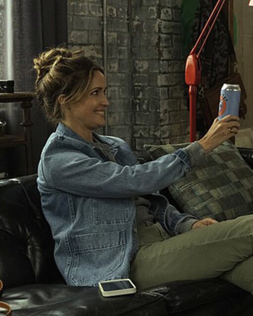 Platonic 2023 Rose Byrne Denim Jacket