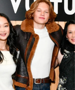 West Mulholland Presence Shearling Leather Jacket