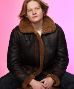 West Mulholland Presence Shearling Leather Jacket