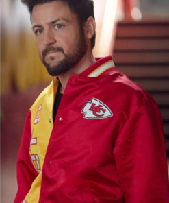 Holiday Touchdown A Chiefs Love Story Tyler Hynes Chiefs Jacket