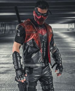 Christmas Red Hood Vest