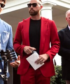 Travis Kelce Red Suit