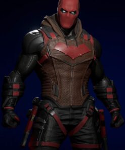 Gotham Knights Redhood Brown Leather Vest