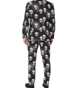 Halloween 2023 Skull Printed Suit