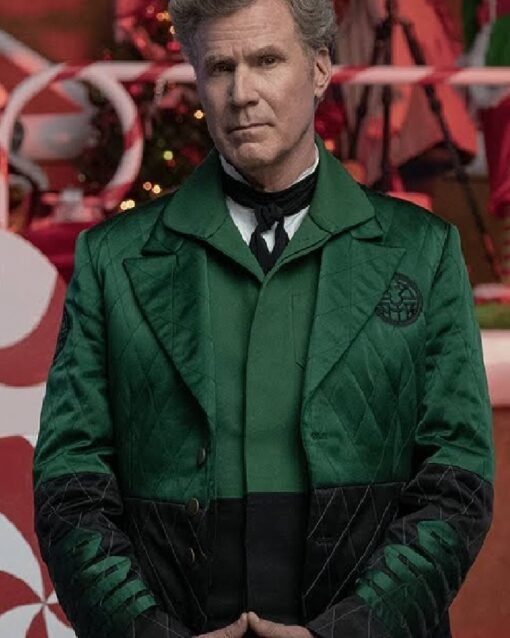 Spirited Will Ferrell Christmas Blazer