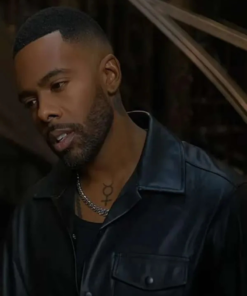 Mario Style Me For Christmas Black Leather Jacket