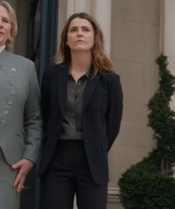 The Diplomat Season 2 Keri Russell Black Suit