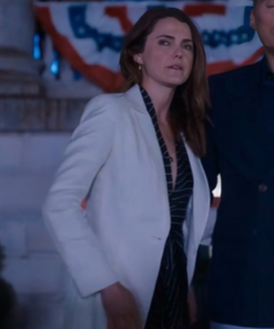 The Diplomat Season 2 Keri Russell White Coat
