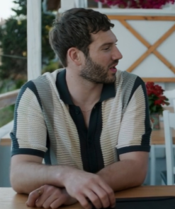 The Groomsmen Second Chances Tyler Hynes Striped Shirt