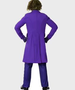 Joker Halloween Purple Costume Coat