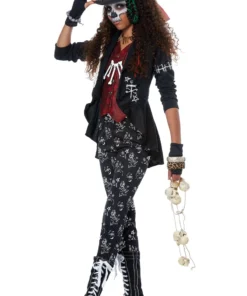 Tween Voodoo Charm Costume Coat