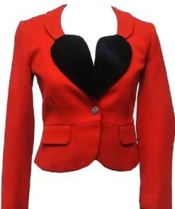 Valentines Day The Vivienne Heart Lapel Shape Blazer