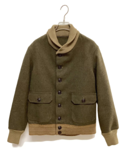 Warehouse A-1 Style Brown Wool Jacket