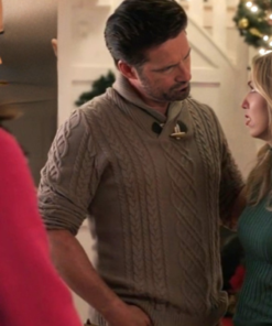 Our Holiday Story 2024 Warren Christie Beige Sweater
