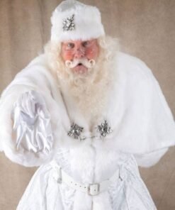 White Christmas Santa Claus Coat