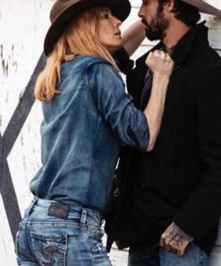Kelly Reilly Yellowstone Beth Dutton Denim Jacket