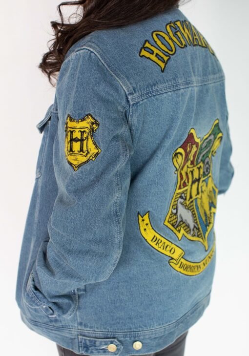 Adult Cakeworthy Hogwarts Denim Jacket