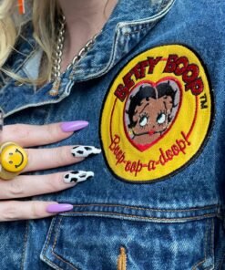 Spark Pretty Vintage 90s Betty Boop Jean Jacket