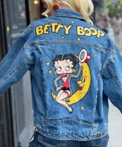 Spark Pretty Vintage 90s Betty Boop Jean Jacket