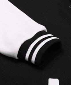 COOFANDY Mens Fashion Varsity Letterman Bomber Jackets