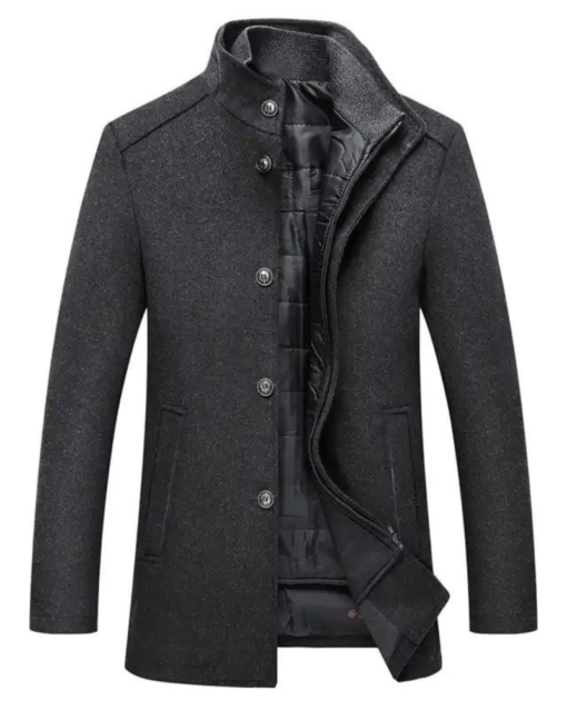 Adjustable Vest Wool Coat