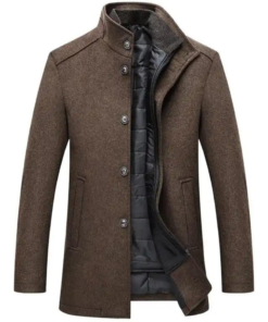 Adjustable Vest Wool Coat