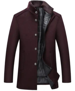 Adjustable Vest Wool Coat