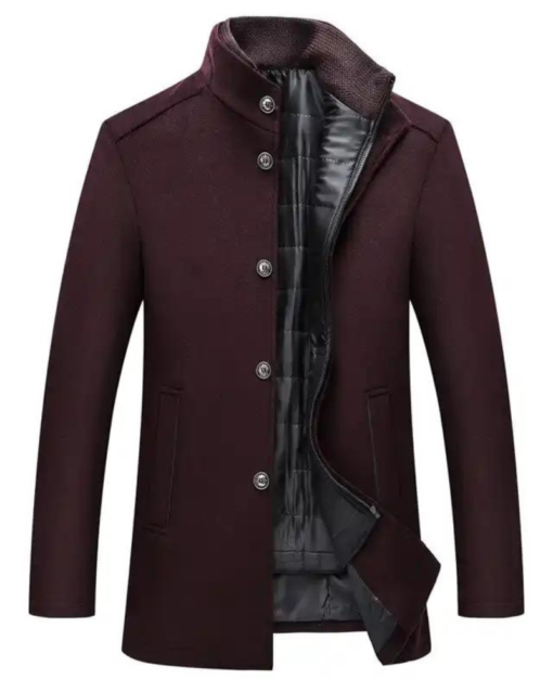 Adjustable Vest Wool Coat