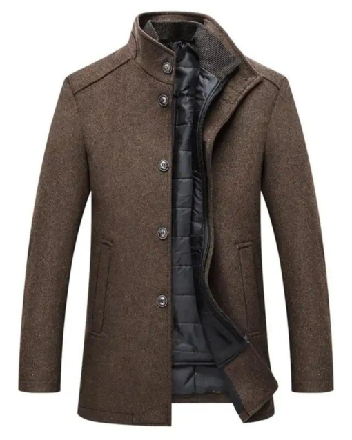 Adjustable Vest Wool Coat