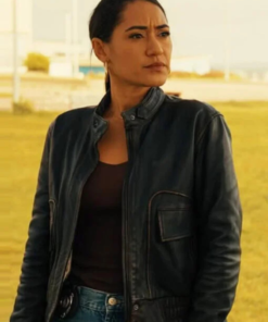 Josephine Jobert Saint pierre S01 Leather Jacket