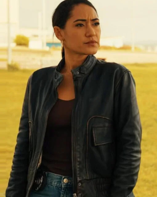 Josephine Jobert Saint pierre S01 Leather Jacket