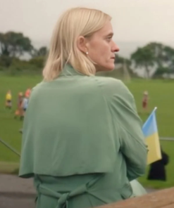 Bad Sisters Anne Marie Duff Green Coat