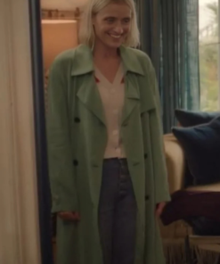 Bad Sisters Anne Marie Duff Green Coat