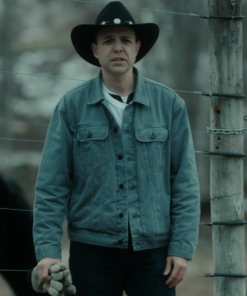 Christmas Cowboy 2024 Armando Gutierrez Green Denim Jacket