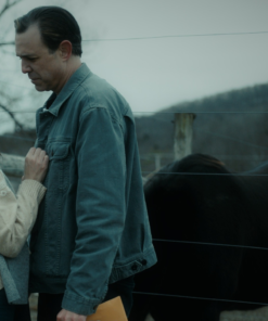 Christmas Cowboy 2024 Armando Gutierrez Green Denim Jacket