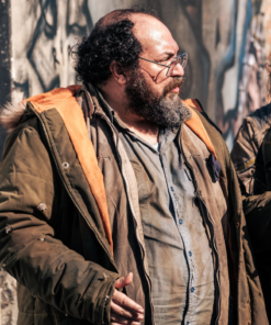 Street Trash 2024 Joe Vaz Green Cotton Hooded Jacket