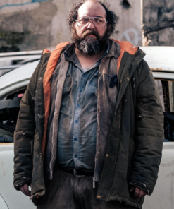 Street Trash 2024 Joe Vaz Green Cotton Hooded Jacket