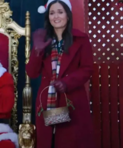 A Cinderella Christmas Ball 2024 Danica Mckellar Red Coat