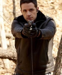 Dark Matter Marc Bendavid Biker Leather Jacket