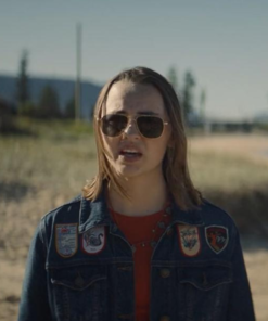 Emily Grant Last Days Of The Space Age 2024 Blue Denim Jacket