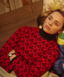 Emily Grant Last Days Of The Space Age 2024 Red Sweatshirt