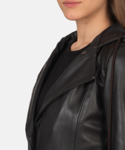 Fixon Hooded Brown Trench Coat