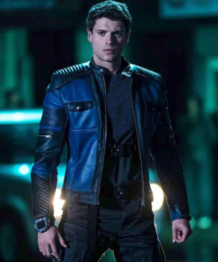 Jace Norman Henry Danger The Movie 2025 Leather Jacket