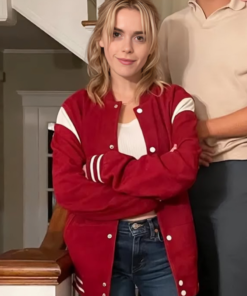 Sweethearts 2024 Kiernan Shipka Varsity Jacket