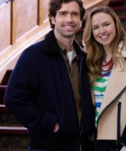 Alec Santos Confessions Of A Christmas Letter Blue Jacket